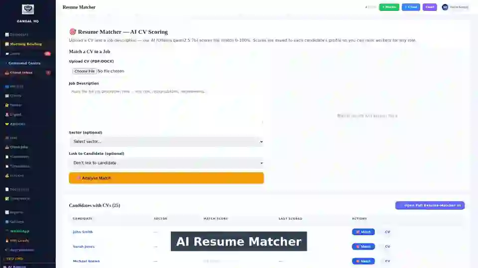 AI Resume Matcher